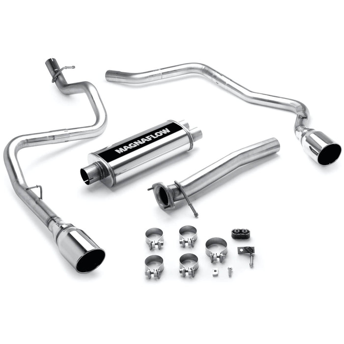 MagnaFlow Exhaust Products 15843 Street Series Stainless Cat-Back System - Truck Part Superstore