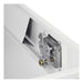 UWS ST-85-COMBO-W White 85-Gallon Steel-Aluminum Combo Transfer Tank - Truck Part Superstore