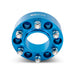 Mishimoto BNWS-001-350BL Wheel Spacers, 6X139.7, 93.1mm Center Bore, M12 X 1.5, 1.40-in Thick, Blue - Truck Part Superstore