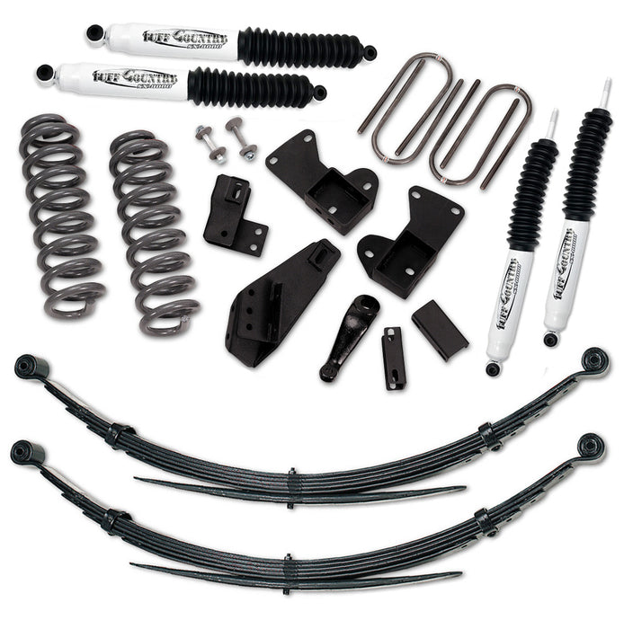 Tuff Country 24812KN 4 Inch Lift Kit 81-96 Ford F150/Bronco 4 Inch Lift Kit with Rear Leaf Springs and SX8000 Shocks Tuff Country - Truck Part Superstore