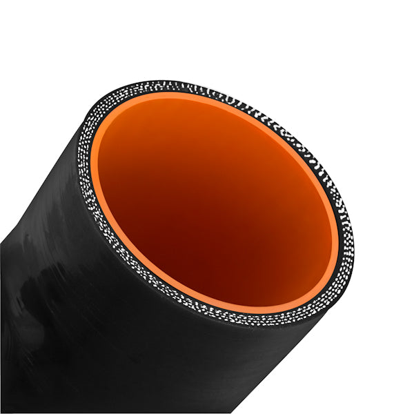 Mishimoto MMCP-30NPTBK Silicone Coupler, 3.0-in w/ 1/8-in NPT Bung - Truck Part Superstore