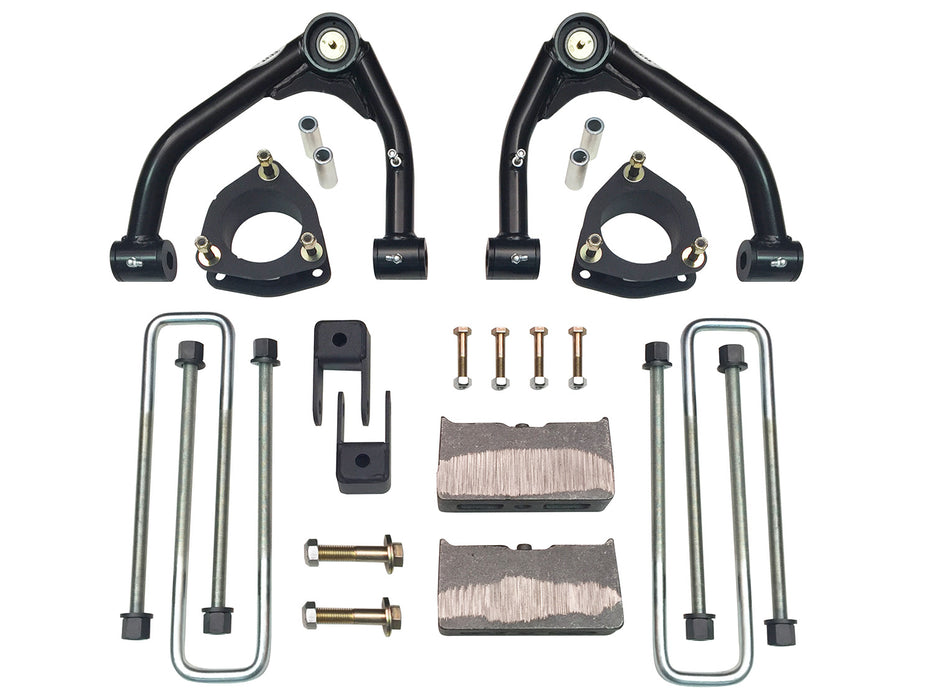 Tuff Country 14157 4 Inch Lift Kit 07-18 Silverado/Sierra 1500 2WD Fits Models with Aluminum OE Upper Control Arms or Stamped 2 Piece Steel Arms Tuff Country - Truck Part Superstore