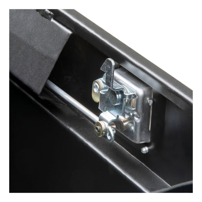 UWS ST-100-COMBO-MB Matte Black 100-Gallon Steel-Aluminum Combo Transfer Tank - Truck Part Superstore