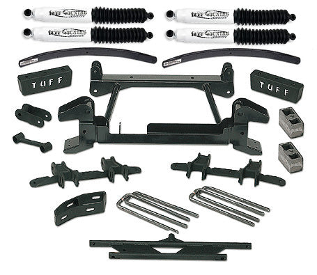 Tuff Country 16854KN 6 Inch Lift Kit 92-98 Chevy/GMC Suburban 2500 8 Lug w/ SX8000 Shocks Fits Models with stamped lower Control Arms Tuff Country - Truck Part Superstore
