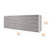 Mishimoto MMUIC-07 Universal Air-to-Air Race Intercooler Core 24-in x 6.52-in x 3.5-in - Truck Part Superstore