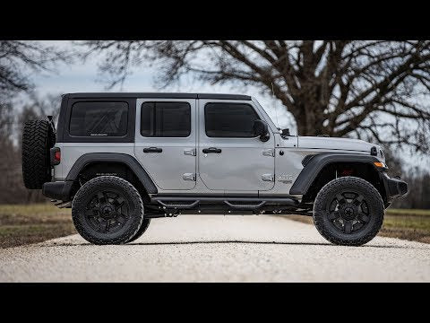 Rough Country 61930 4 Inch Long Arm Suspension Lift Kit w/N3 Shocks 18-20 Wrangler JL 4 Door Rough Country - Truck Part Superstore