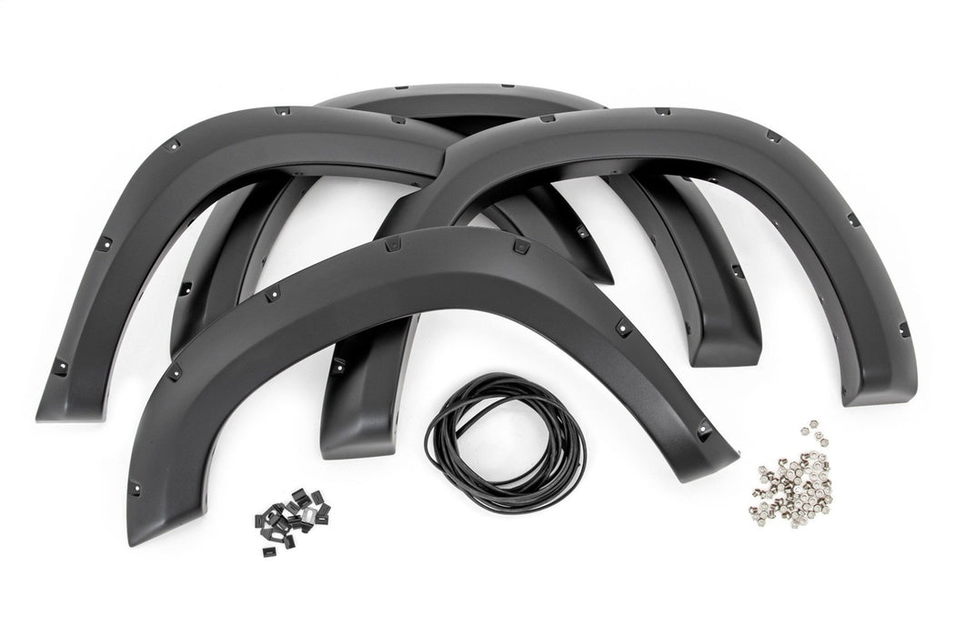 Rough Country L-D10915 Ram E-Series Fender Flares w Rivets For 19-20 Ram 1500 Rough Country - Truck Part Superstore