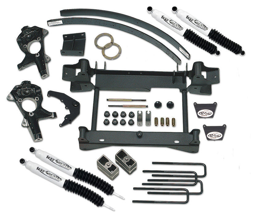 Tuff Country 14955KN 4 Inch Lift Kit 99-05 Silverado/Sierra 1500 w/ SX8000 Shocks w/One Piece Sub Frame Tuff Country - Truck Part Superstore