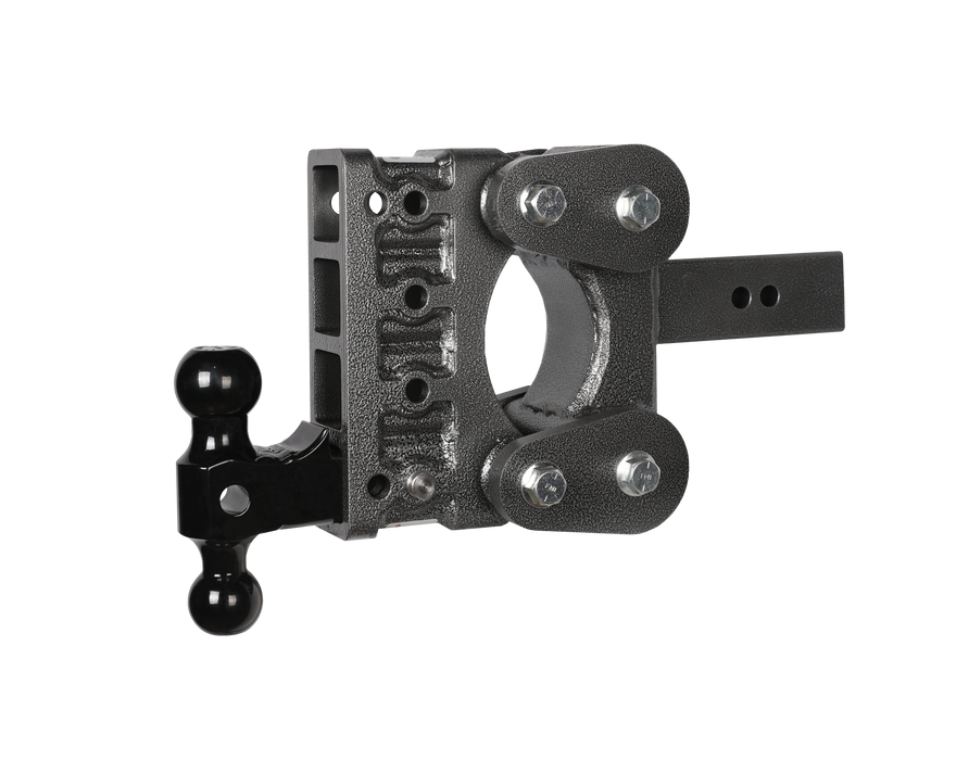 GEN-Y Hitch GH-1114 The BOSS TORSION-FLEX 2.5" Shank 5" Drop 1.7K TW 16K Hitch & GH-051 Dual-Ball - Truck Part Superstore