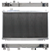 Northern Radiator 205238 Northern All Aluminum Sport Compact Radiator - Truck Part Superstore