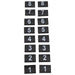 FAST 230-0007 Wireset Heatshrink Numbering Kit - Truck Part Superstore
