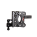 GEN-Y Hitch GH-2124 The BOSS TORSION-FLEX 2.5" Shank 6" Drop 3.5K TW 32K Hitch Dual-Ball Pintle Lock - Truck Part Superstore