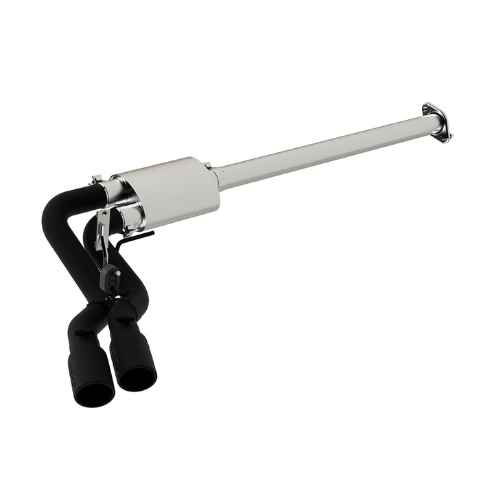 MBRP S5260BLK 3 Inch Cat Back Exhaust System For 15-20 Ford F-150 Single Side Dual Black MBRP - Truck Part Superstore