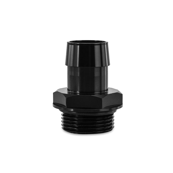 Mishimoto MMFT-16ORB-1BK Mishimoto -16ORB to 1-in Hose Barb Aluminum Fitting - Truck Part Superstore