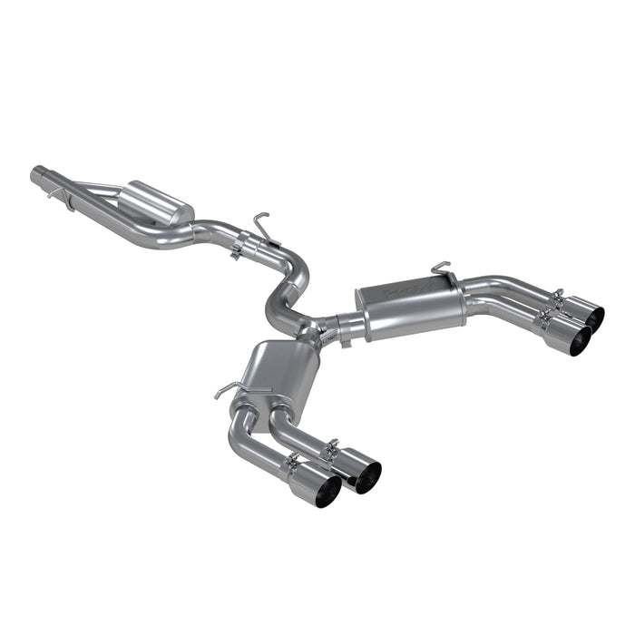 MBRP S4601304 Audi 3 Inch Catback Dual Rear Pro Series For 15-18 Audi S3 MBRP - Truck Part Superstore