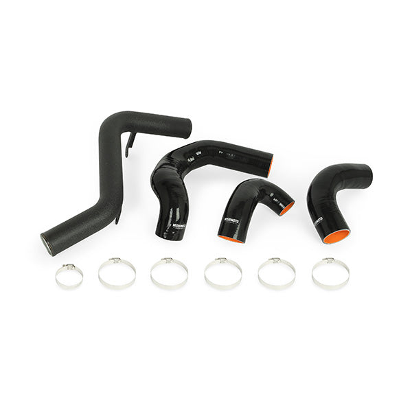 Mishimoto MMICP-FOST-13KWBK Ford Focus ST Intercooler Pipe Kit, 2013-2018 Wrinkle Black - Truck Part Superstore