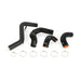 Mishimoto MMICP-FOST-13KWBK Ford Focus ST Intercooler Pipe Kit, 2013-2018 Wrinkle Black - Truck Part Superstore