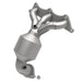 MagnaFlow Exhaust Products 51677 Catalytic Converter with Integrated Exhaust Manifold - Truck Part Superstore