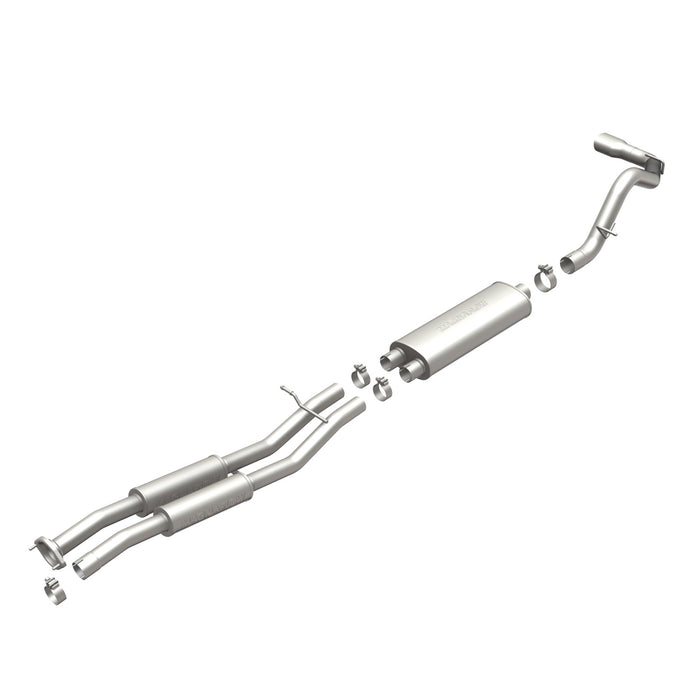 MagnaFlow Exhaust Products 15838 Street Series Stainless Cat-Back System - Truck Part Superstore