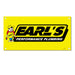 Earl's Performance 36-341 Earls Vinyl Banner; 18 in. x 36 in.; - Truck Part Superstore