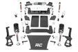 Rough Country 27571 4 Inch Suspension Lift Kit Lifted Struts & V2 Shocks 19-20 19-20 Silverado/Sierra 1500 Trailboss/AT4 4WD Rough Country - Truck Part Superstore