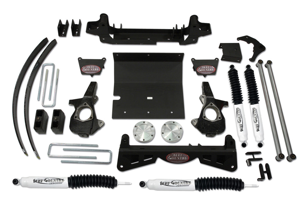 Tuff Country 16959KN 6 Inch Lift Kit 99-05 Silverado/Sierra 1500 w/3 Piece Sub Frame w/ SX8000 Shocks Tuff Country - Truck Part Superstore