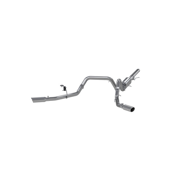 MBRP S5082AL 3 Inch Cat Back Exhaust System Dual Split Side Aluminized Steel For 14-18 Silverado/Sierra 1500 MBRP - Truck Part Superstore