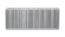 Vibrant Performance 12854 Vertical Flow Intercooler; 30in.W x 12in.H x 4.5in. Thick; Aluminum; - Truck Part Superstore