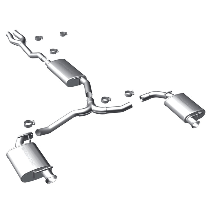 MagnaFlow Exhaust Products 15492 Street Series Stainless Cat-Back System - Truck Part Superstore