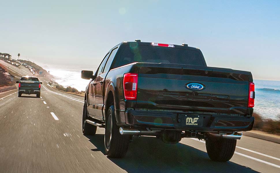MagnaFlow Exhaust Products 19597 Street Series Black Cat-Back System - Truck Part Superstore