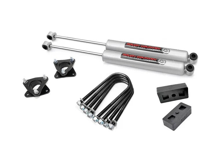 Rough Country 395.23 2.5 Inch Suspension Lift Kit w/N3 Lifted Struts 06-08 RAM 1500 4WD Rough Country - Truck Part Superstore