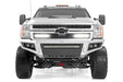 Rough Country 70155 Mesh Grille w/Dual 12 Inch Black Series LEDs 11-14 Silverado HD Rough Country - Truck Part Superstore