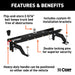 CURT 60733 Double Lock Gooseneck Hitch Kit with Brackets; Select Dodge Ram 1500 - Truck Part Superstore