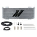 Mishimoto MMTC-SP-13SL 13-Row Stacked Plate Transmission Cooler, Powder Coat, 22.85in X 7.10in X 1.25in - Truck Part Superstore