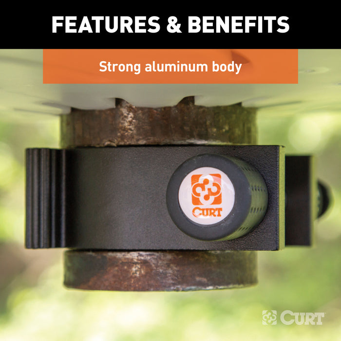 CURT 23255 CURT 23255 5th Wheel Trailer Lock for 2-Inch King Pin - Truck Part Superstore