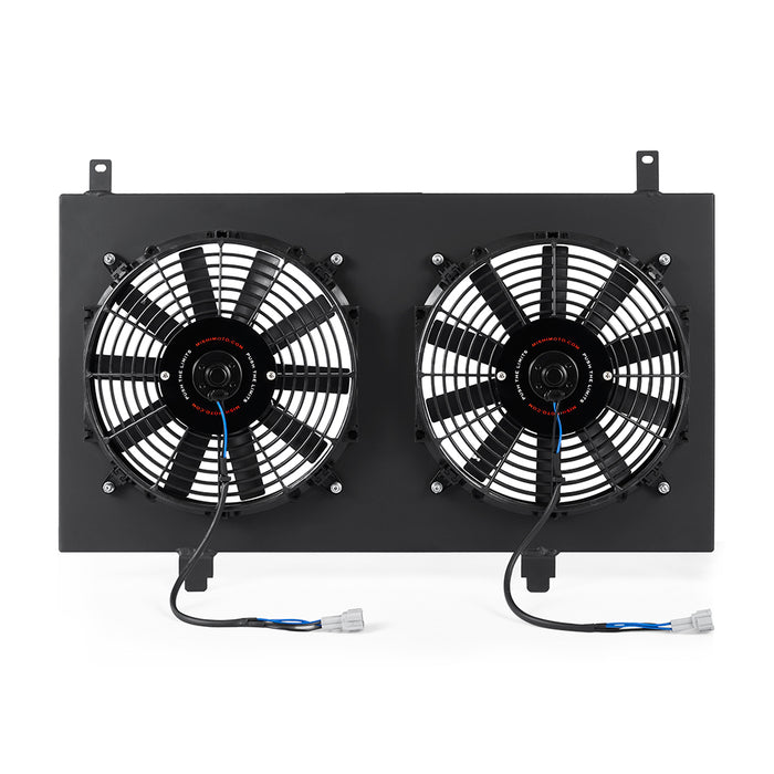 Mishimoto MMFS-350Z-03BK Nissan 350Z Performance Aluminum Fan Shroud Kit, 2003-2006, Black - Truck Part Superstore