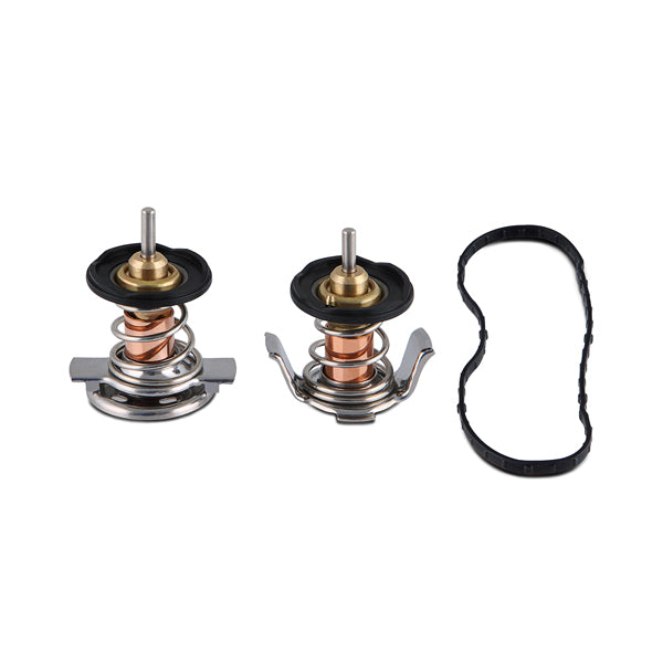 Mishimoto MMTS-F2D-08H Ford 6.4L Powerstroke High-Temperature Thermostats (set of 2), 2008-2010 - Truck Part Superstore