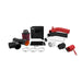Mishimoto MMAI-WRX-15BWRD Subaru WRX Performance Air Intake, Wrinkle Red, 2015-2021 - Truck Part Superstore