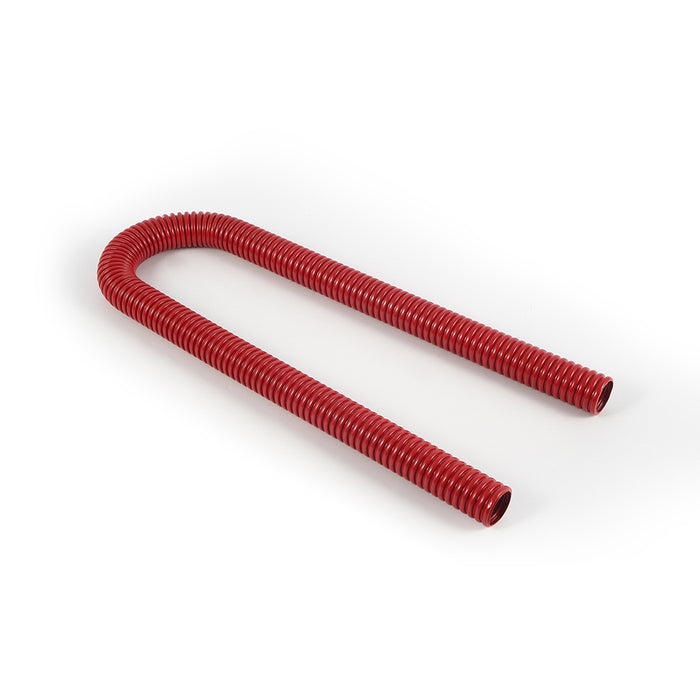 Mishimoto MMAH-U48RD Universal Flexible Stainless Steel Radiator Hose Kit, 48", Red - Truck Part Superstore