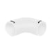 Mishimoto MMCP-3090WH Mishimoto 3.0-in, 90&deg; Coupler - Various Colors - Truck Part Superstore