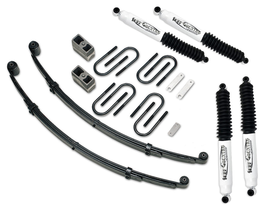Tuff Country 12712KN 2 Inch Lift Kit 73-87 Chevy Truck/GMC Truck/Suburban/Blazer/Jimmy 1/2 Ton 4WD Heavy Duty w/ SX8000 Shocks Tuff Country - Truck Part Superstore