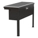 UWS TBSM-36-LP-BLK Gloss Black Aluminum 36in. Truck Side Tool Box; Low Profile (LTL Shipping Only) - Truck Part Superstore