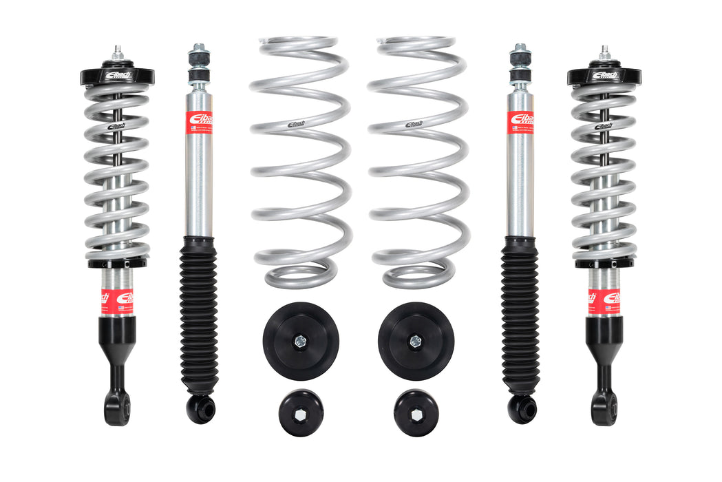 Eibach Springs E86-59-005-01-22 PRO-TRUCK COILOVER STAGE 2 - Front Coilovers + Rear Shocks + Pro-Lift-Kit Spring - Truck Part Superstore