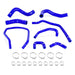 Mishimoto MMHOSE-TTN-04BL Silicone Radiator & Heater Hose Kit, fits Nissan Titan 5.6L 2004-2014, Blue - Truck Part Superstore