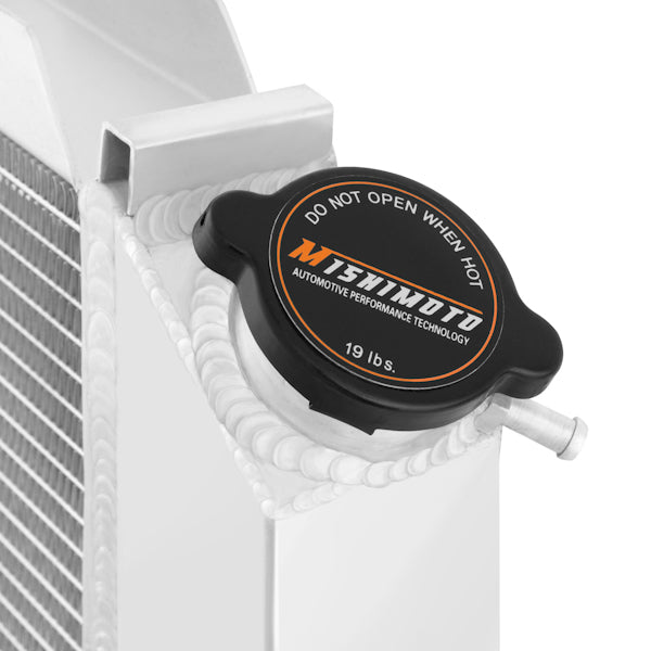 Mishimoto MMRAD-MUS-79 2-Row Performance Aluminum Radiator, fits Ford Mustang 1979-1993 - Truck Part Superstore