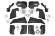 Rough Country 10511V Jeep JK Front and Rear Inner Fenders Set Vertex Shocks For 07-18 Wrangler JK Rough Country - Truck Part Superstore