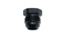 Vibrant Performance 10440 Flare Plugs; Size: -3AN; 6061 Aluminum; Anodized Black; - Truck Part Superstore