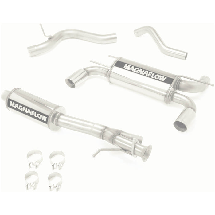 MagnaFlow Exhaust Products 16832 Street Series Stainless Cat-Back System - Truck Part Superstore