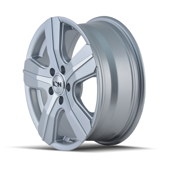 ION 101-6631S 101 (101) SILVER/MACHINED FACE 16X6.5 5X108 50MM 63.4MM - Truck Part Superstore