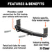 CURT 70117 Custom Tow Bar Base Plate; Select Buick Envision - Truck Part Superstore